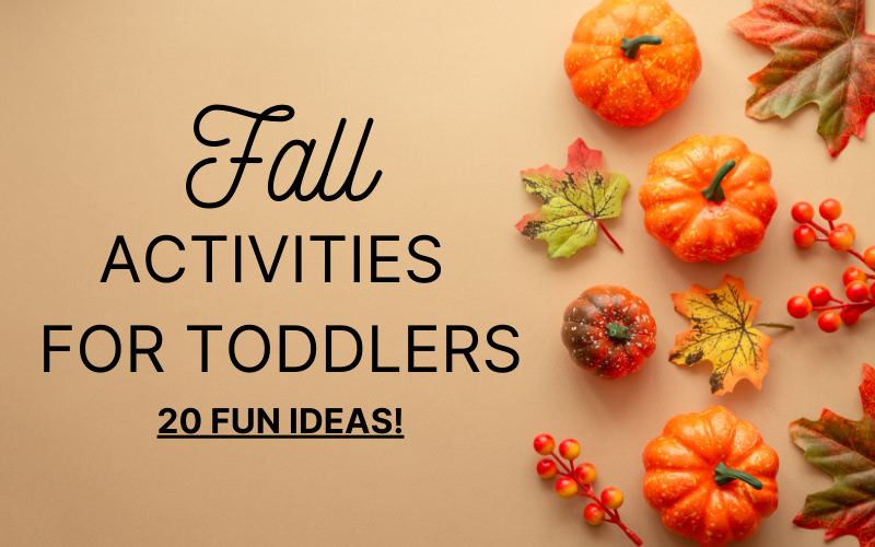 FALL ACTIVITIES FOR TODDLERS