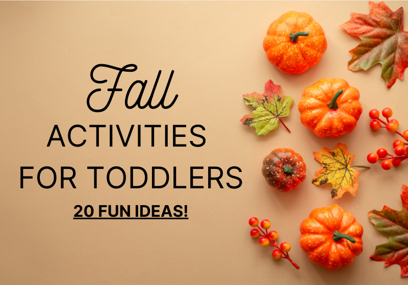 FALL ACTIVITIES FOR TODDLERS