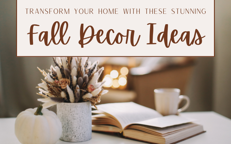 fall decor ideas