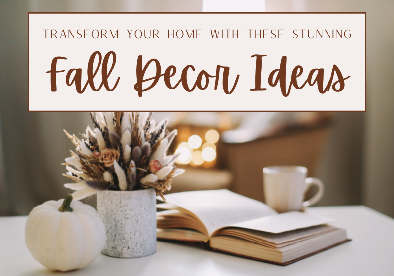 fall decor ideas