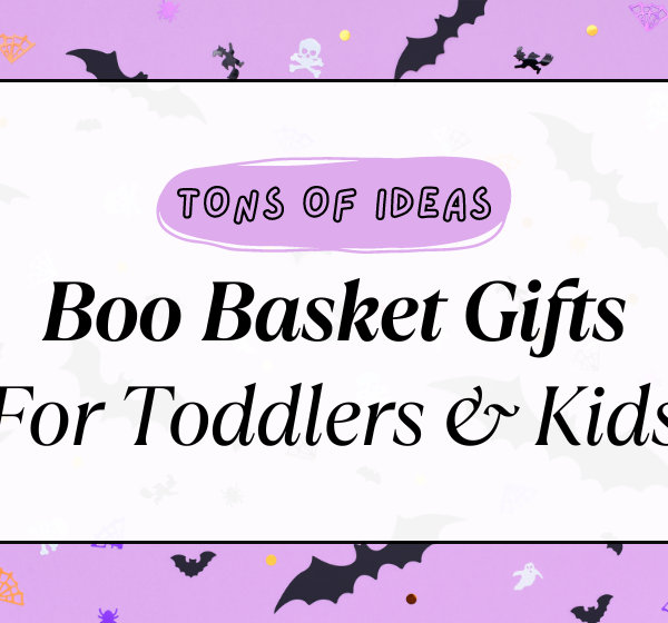 Tons of Boo Basket Gift Ideas for Toddlers & Kids