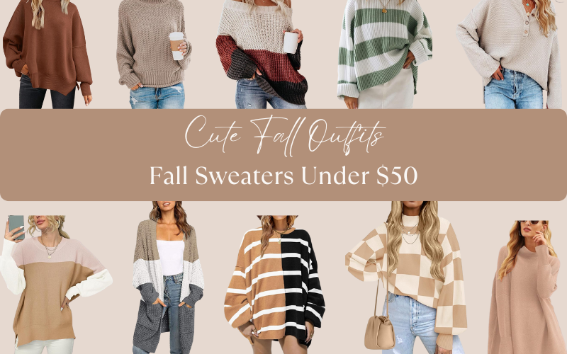 Cute Fall Outfits_Fall Sweaters Under $50