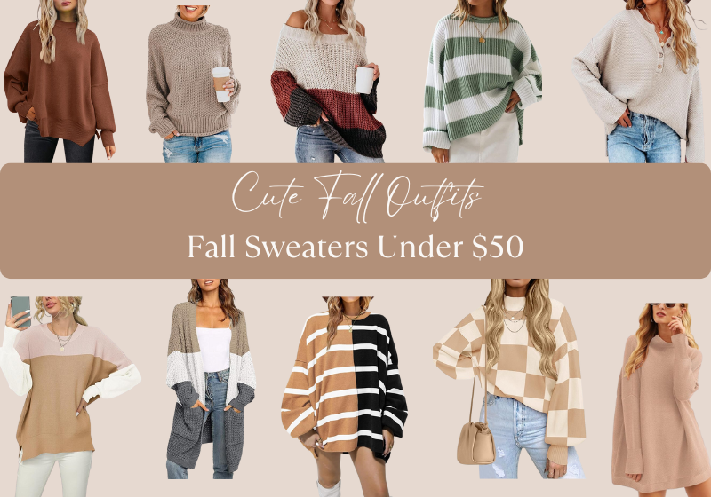 Cute Fall Outfits_Fall Sweaters Under $50